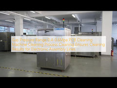 Gasdrukbereik 0,4-0,6Mpa PCB-reinigingsmachine Reinigingsproces Reiniging zorgt voor reinigingsresultaten voor elektronische assemblagelijnen