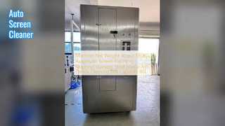 550KG schermreiniger, automatisch schoon en droog