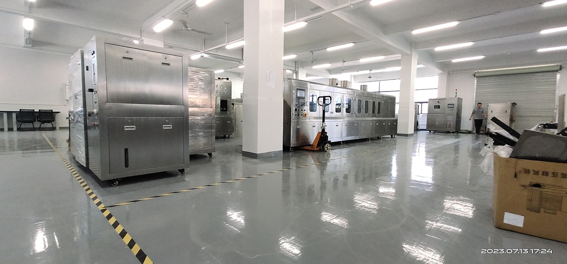 1000L/min Stencil Reiniging Machine Met 360° Double Side Spray Rod Rotating Isobaric Spray Reiniging Droge tijd 3~5min