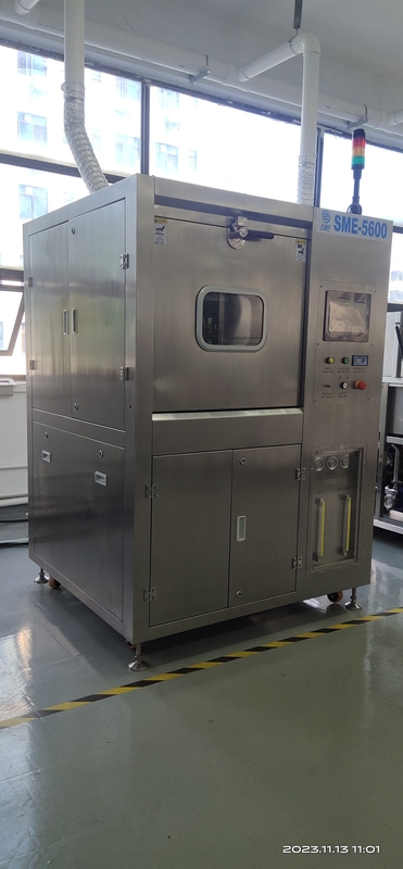 PCBA-Partijtype LUF Auto Schoonmakende Machine met Vloeibare Was Op basis van water en DI Water Rinse Hot Air Blow Dry