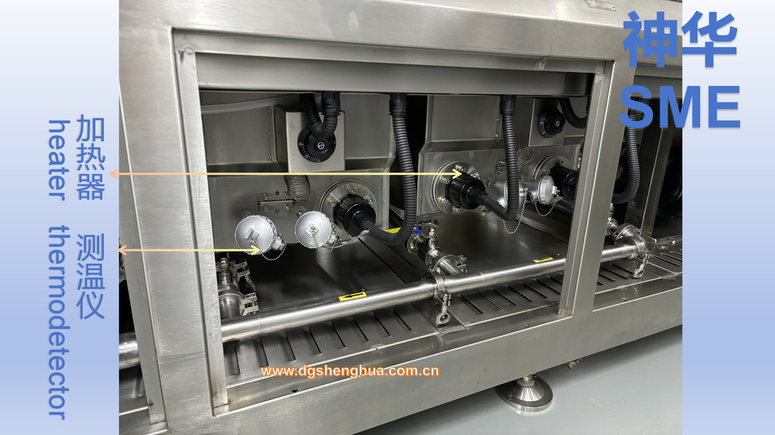 SUS304 LEIDEN van de de Nevelwas van het roestvrij staalkader Mini en LUF van Micro- LEIDEN PCB met in Lijn Schoonmakend Systeem