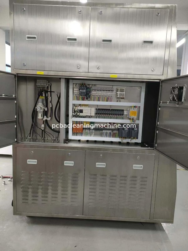AC380V/3p/50/60Hz pcb-montage reinigingsmachine met een nettoconveyor snelheid van 100-150cm/min