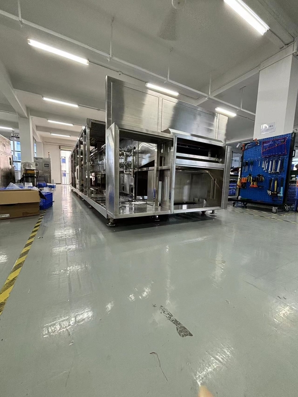 SME-8200 halfgeleiderwaterwasapparatuur met Kevlar-transfernetten voor het schoonmaken van wafers met een groot volume