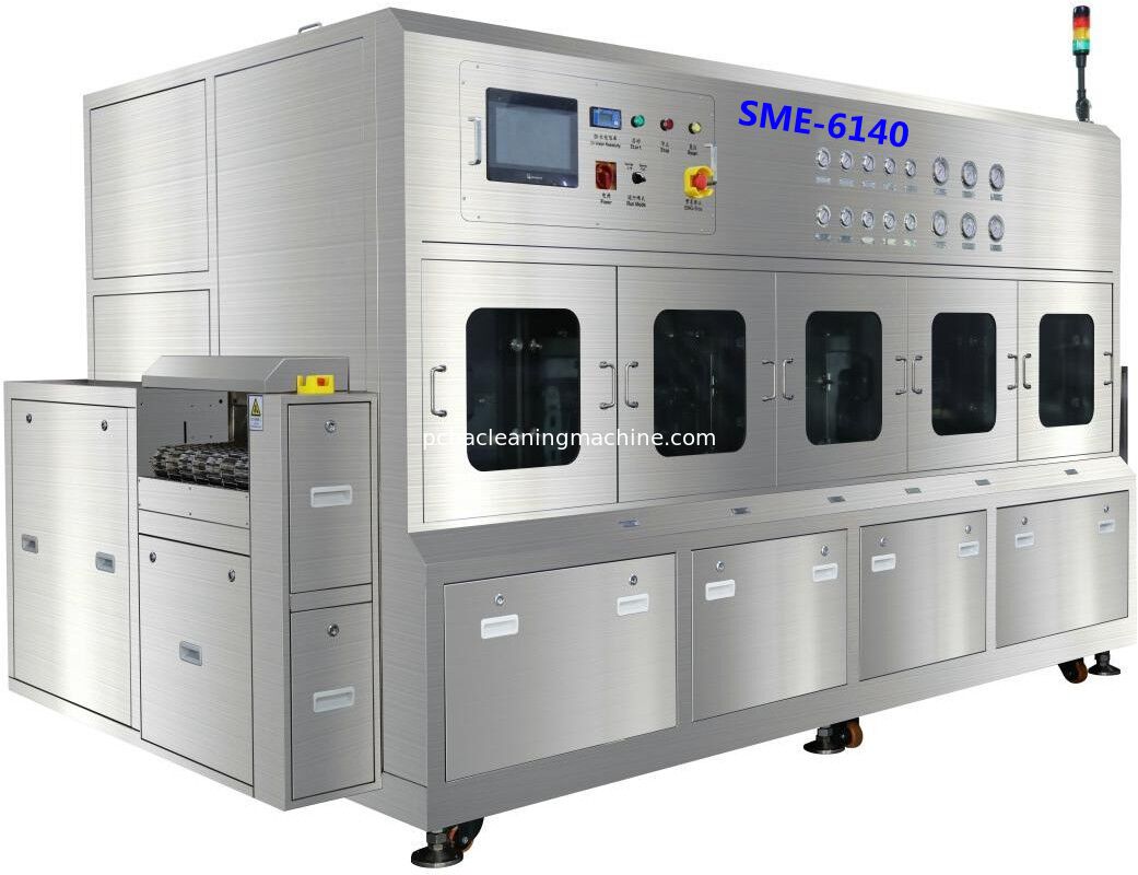 Automatische SME-5200 met wasmachine spoelmachine droogmachine rotatie schoonmaakmand machine elektrische besturingsinstallatie droog schoonmaakt armaturen klaar