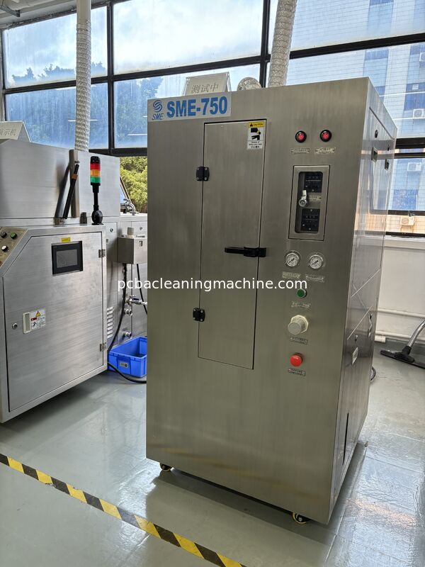 Automatische SME-5200 met wasmachine spoelmachine droogmachine rotatie schoonmaakmand machine elektrische besturingsinstallatie droog schoonmaakt armaturen klaar
