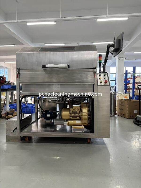 Geluidsniveau Minder dan 75 DB SME 5200 Paletreinigingsmachine wordt gebruikt voor het reinigen van fluxstof op golfoplosoven pallets armaturen jigs klauwketens netten reflow ovenkoelers en filters Warmluchtdrogen