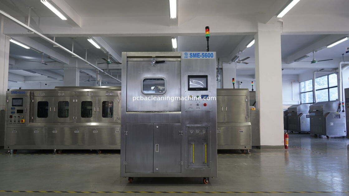 Gasdrukbereik 0,4-0,6Mpa PCB-reinigingsmachine Reinigingsproces Reiniging zorgt voor reinigingsresultaten voor elektronische assemblagelijnen