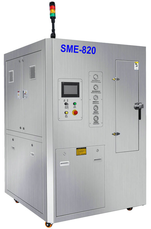 MKB-860 Stencil Schoonmakende Machine met PC tweede Mark Scanner And Network Modular voor MES-Verbinding
