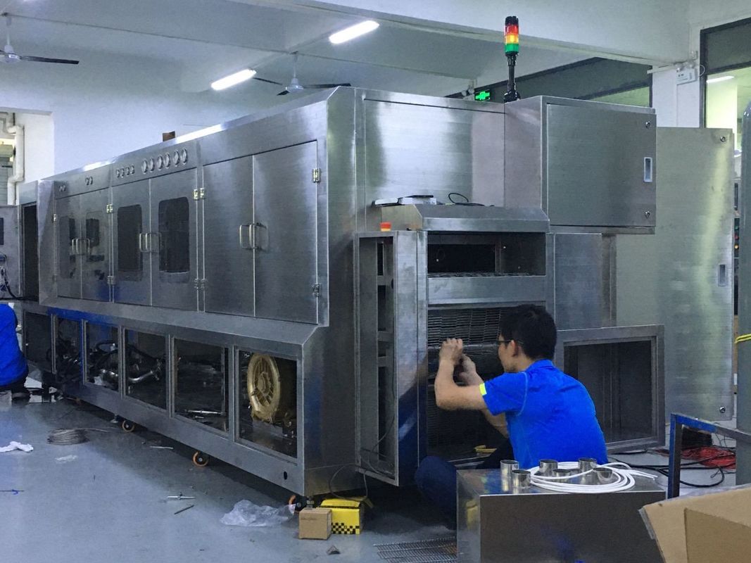 Schoonmakende machine van de halfgeleider bespuit de verpakkende nevel met 28 PCs modulaire staven en lange was