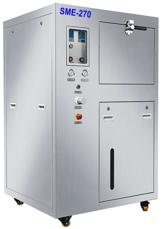 Groot formaat roestvrijstalen oplosmiddelspray verkeerd bedrukte PCB-reinigingsmachine voor SMT-soldeerpasta-PCB-afdrukken