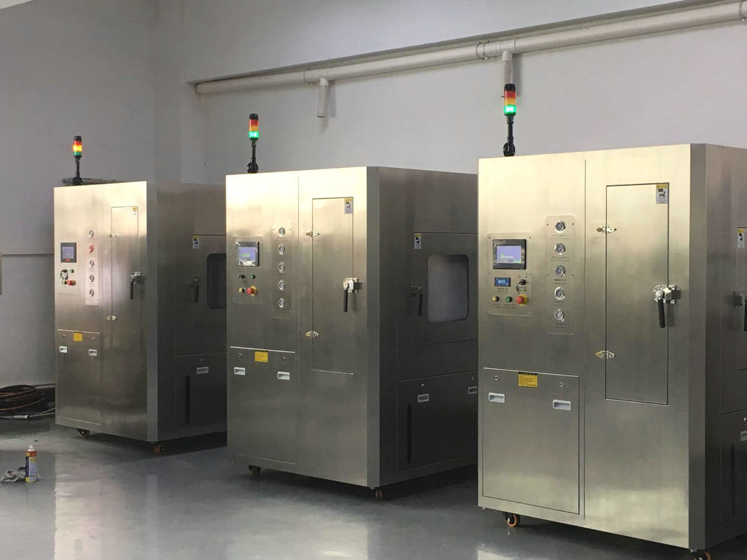 smt soldeer ultrasone de bodem van de deegstencil en beide zij waterige vloeibare nevel schoonmakende machine