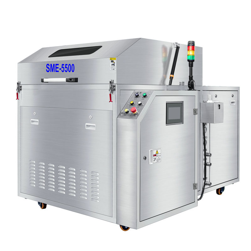 SME-5500 Big Size N2 Reflow Oven Koeler Flux Reinigingsmachine 100L Vloeistoftank Voor Smt Tamura Heller JT Machine