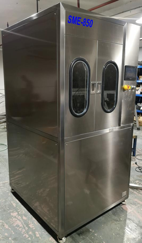 smt soldeer ultrasone de bodem van de deegstencil en beide zij waterige vloeibare nevel schoonmakende machine
