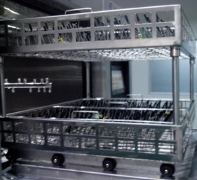 560*610mm Pcba Auto Schoonmakende de Wasmand van de Machine Dubbele Laag met voor Bedrag en Veelvoud
