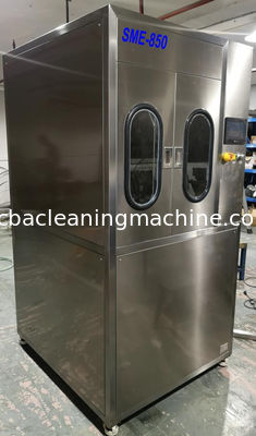smt soldeer ultrasone de bodem van de deegstencil en beide zij waterige vloeibare nevel schoonmakende machine